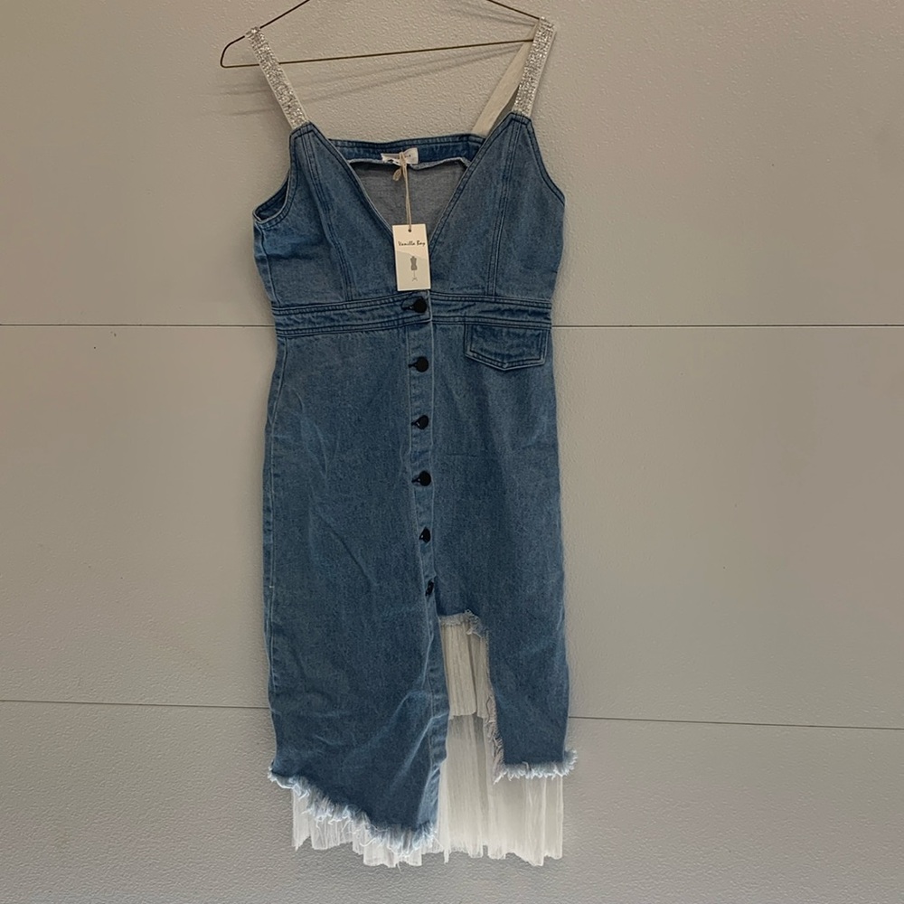 Vanilla bay denim dress